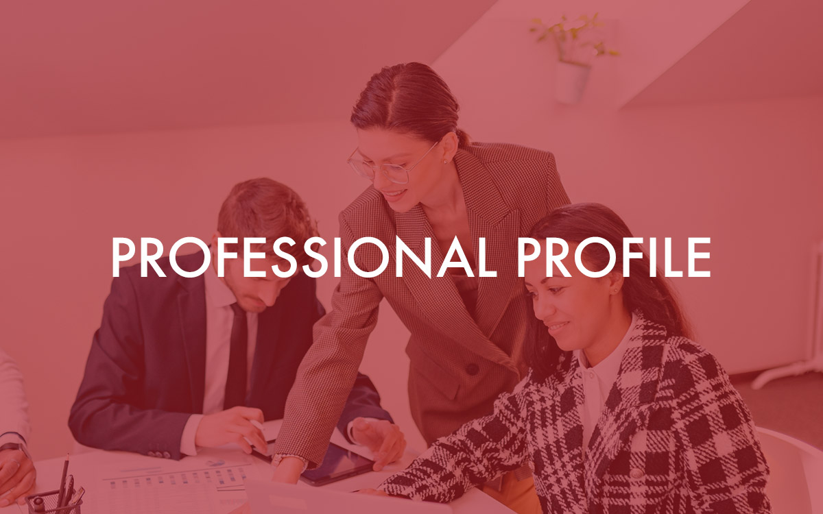 Professional profile and career opportunities