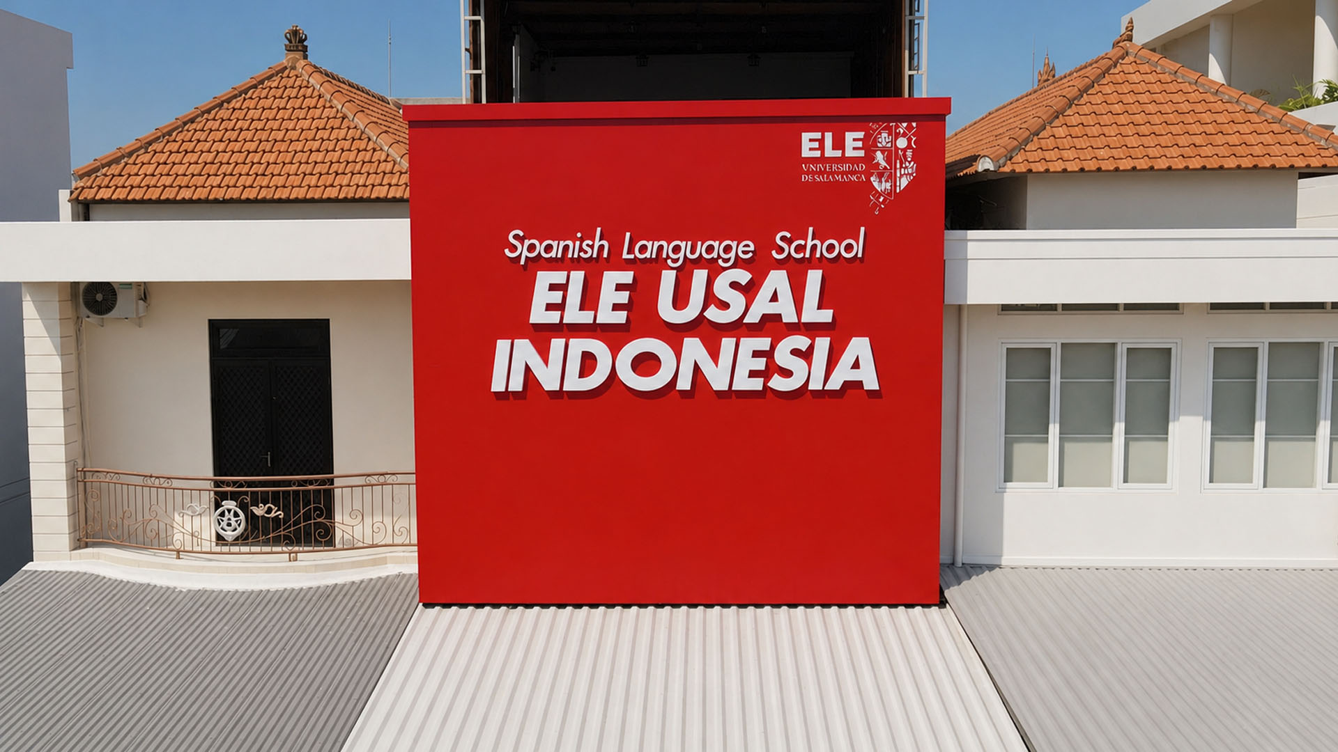 Students learning in the ELE USAL Indonesia school in Bali